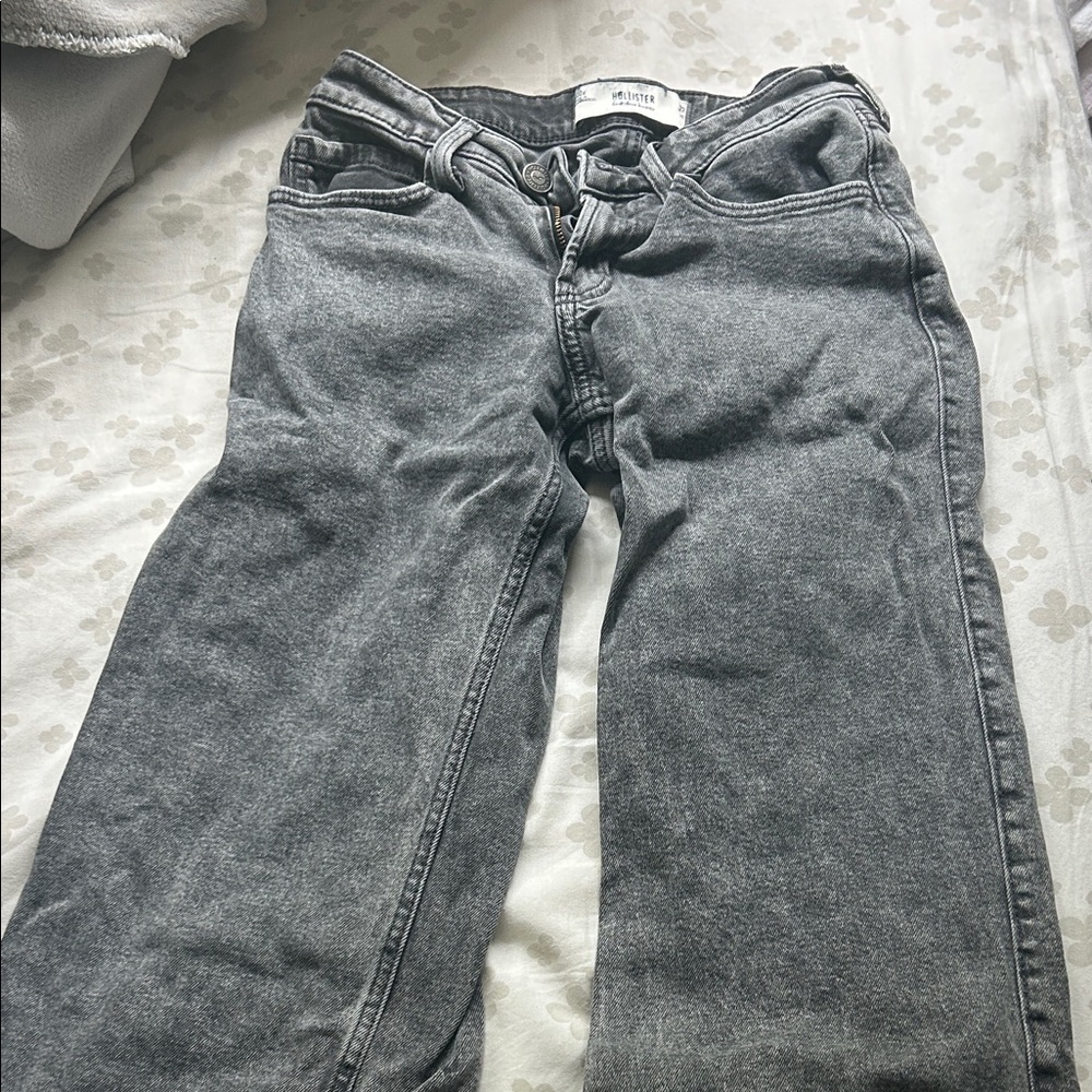 Hollister Charcoal Denim Pants